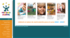 Desktop Screenshot of escuelainfantillasclarasdelaflota.com